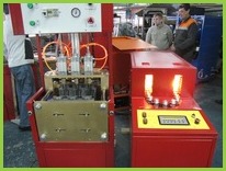 Полуавтомат выдува ПАВ-1100Т - Печь и формирователь